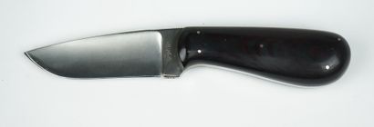 Couteau droit de Henri VIALLON 
 
17 cm au...
