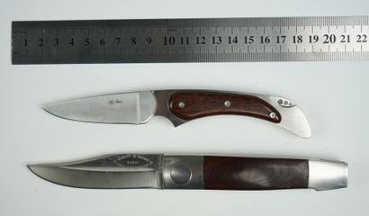 null Un lot de deux couteaux de couteliers : 



Un petit couteau de la maison des...