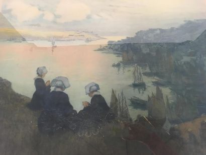 null Fernand Marie Eugène LE GOUT-GÉRARD (1856-1924)

Deux jeunes femme assise au...