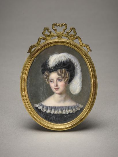 null Charles SIONEST (actif circa 1830)

Portrait présumé de la Duchesse de Berry

Miniature...