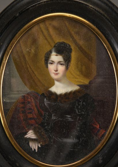 null Ecole Française vers 1840 attribuée à François MEURET

Portrait de Marie Antoinette...