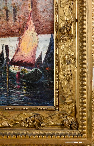null Italo GIORDANI (1882-1956)

Venise vue du Rio Abrizzi

Importante Huile sur...