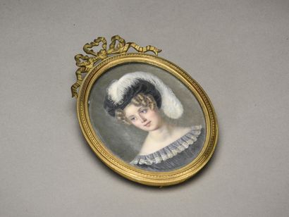 null Charles SIONEST (actif circa 1830)

Portrait présumé de la Duchesse de Berry

Miniature...