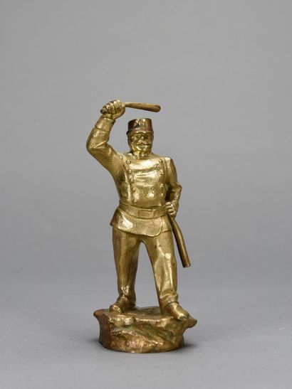 BOFILL 
le sergent de ville 
Epreuve en bronze...