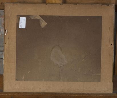  BONNARDEL 
Paysage du lyonnais 
Huile sur carton 
Signé en bas à droite avec un...