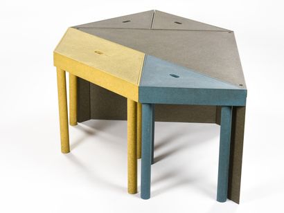 null Massimo MOROZZI (1941-2014)

Table modèle Tangram à cinq éléments modulables...