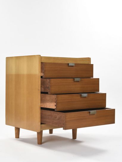 null Alain RICHARD (1926-2017)

Pair of chest of drawers with a wooden structure...
