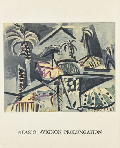  Pablo Picasso (1881-1973) (d'après) et Mourlot 
 
Lithographie Originale 
Affiche...