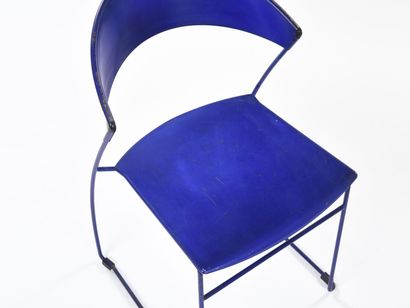 null Hannes WETTSTEIN (1958-2008)

Suite de quatre chaises empilables modèle Juliette...