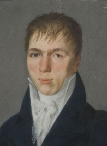 null Ecole française 19ème siècle

portrait d'homme en redingote bleue

Pastel sur...