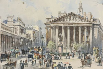 null Charles James LAUDER (1841-1920)

A View of the royal exchange

Aquarelle sur...