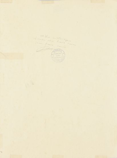 null Pierre CORNU (1895 - 1996)

Jeune femme écrivant

Dessin, signé en bas à gauche

48...