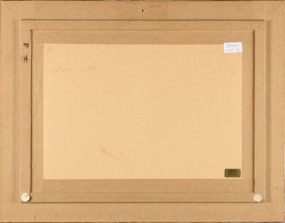 null Emile WEGELIN (1875-1962)

Paysage de la Drome, Pont 

Gouache sur papier

Signée...