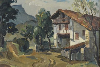 null Philippe VEYRIN (1900- 1962)

Maison basque

Huile sur panneau

38 x 47 cm