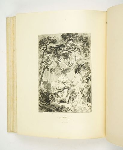 null LA FONTAINE (Jean de) : Contes de La Fontaine avec illustrations de FRAGONARD....