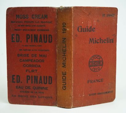 null Guide MICHELIN - 1910 (11ème année). 



18,5 par 10 cm. Reliure d'éditeur....