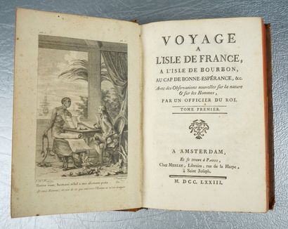null [BERNARDIN DE SAINT-PIERRE (Jacques-Henri)] : Voyage à l'Isle de France, à l'Isle...