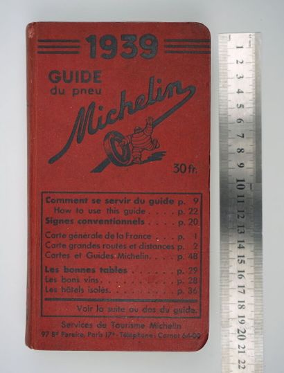 null Guide MICHELIN 1939.



Un guide rare en bel état.