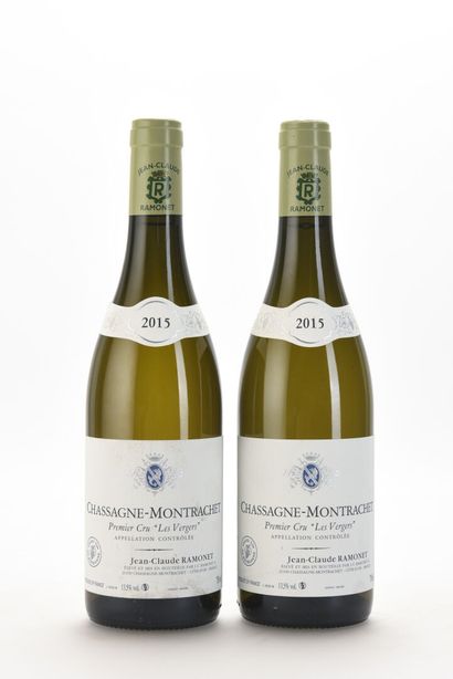 null 2 B CHASSAGNE-MONTRACHET LES VERGERS Blanc (1er Cru) Domaine Ramonet 2015