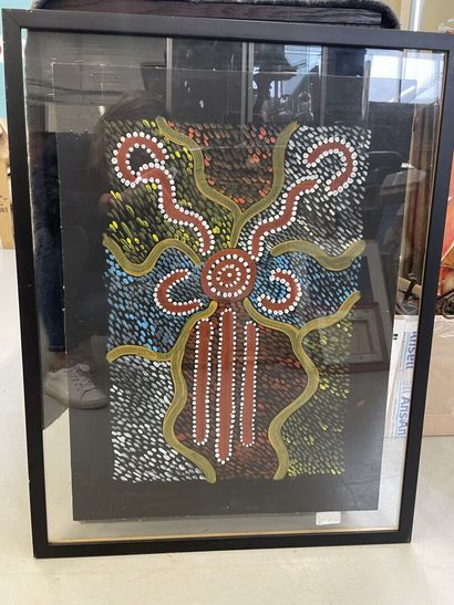 null Art Aborigène, des territoire du Nord Ouest 

Peinture 

62 x 45 cm