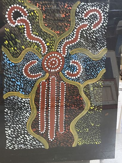 null Art Aborigène, des territoire du Nord Ouest 

Peinture 

62 x 45 cm