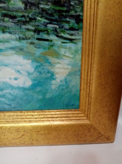 null GIP d'après Monet

Les quais de Seine à Argenteuil

Huile sur toile

Signée...