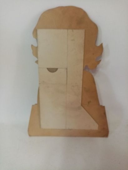 null [PUBLICITE) Carton découpé Bébé Cadum

34 x 23 cm