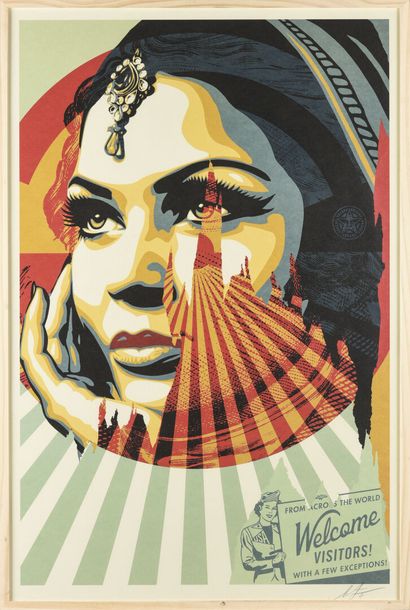 null Shepard FAIREY (né en 1970)

Target Exceptions

Lithographie en couleurs sur...