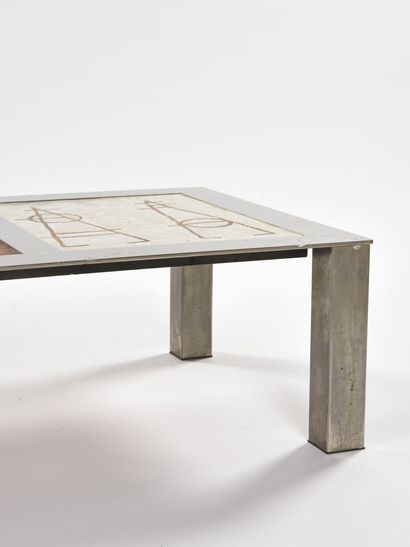 null ROCHE BOBOIS et Gregorieff (XX-XXI ème)

Table basse de forme rectangulaire...