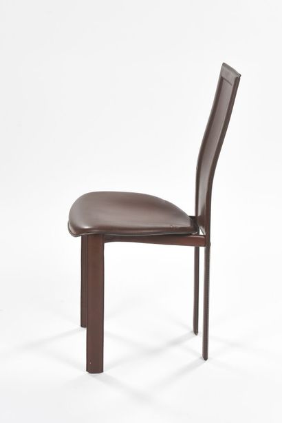 null Giorgio CATTELAN (XX ème - XXI ème)

Suite de quatre chaises modèle Lara entièrement...