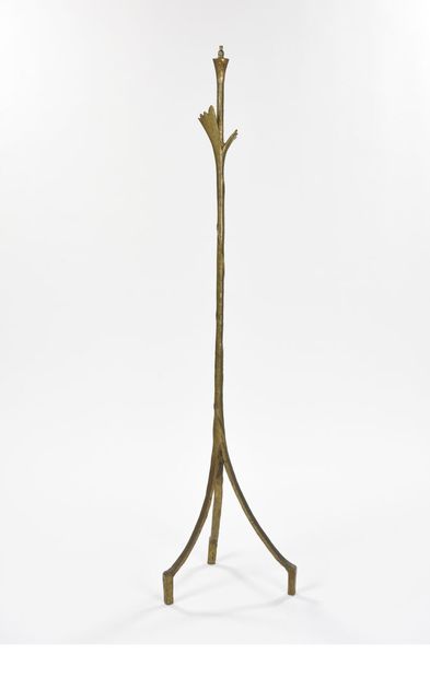 null Alberto GIACOMETTI (1901-1966)

Floor lamp model called Leaf with tripod base...