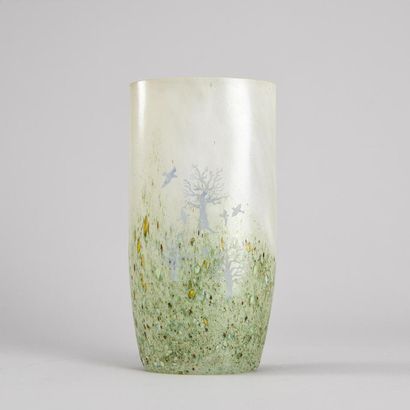 Kjell ENGMAN (né en 1946) 
Vase de forme...