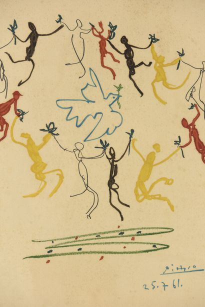null D'Après Pablo Picasso (1881-1973)

La Ronde de la jeunesse, 1961



Lithographie...