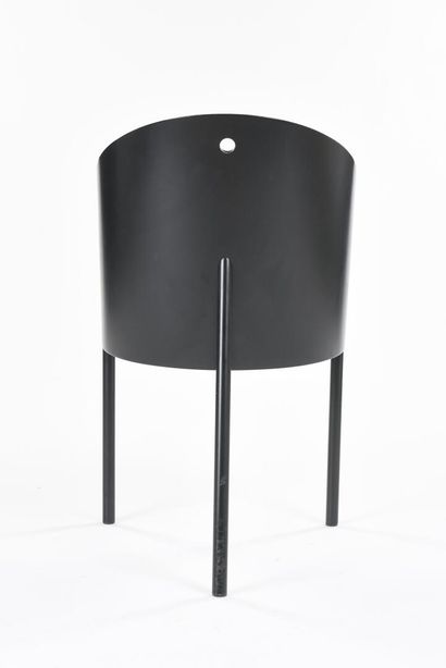 null Philippe STARCK (1949) & ALEPH.

Suite de quatre chaises, modèle Costes, dessiné...