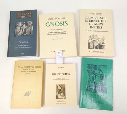 null [Franc-Maçonnerie]. 6 volumes :

MOURAVIEFF Boris. Gnôsis.

OSORIO Georges....