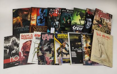 15 BD COMICS, dont Gotham central, Fables,...