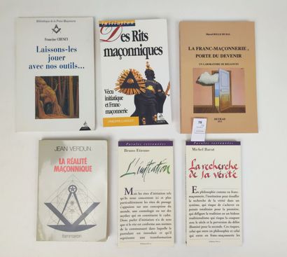 null [Franc-Maçonnerie]. 6 volumes :

ETIENNE Bruno. L'Initiation

BARAT Michel....