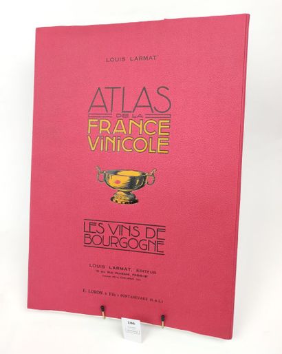 null LARMAT Louis. Atlas de la France vinicole : les vins de Bourgogne. Un volume...