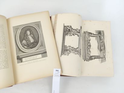 null 2 volumes in-4 du XIXe siècle :

JACQUEMART Albert. Histoire du Mobilier. Paris,...