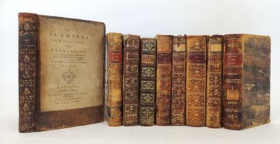 null 8 volumes in-12 ou in-8 du XVIIIe ou XIXe siècles (accidents) :

ROUSSEAU. Les Plagiats....
