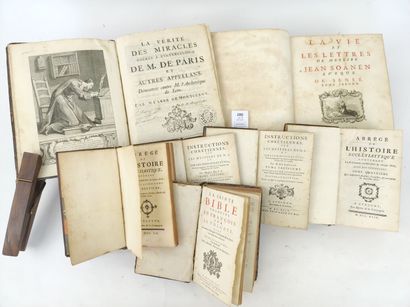 null 7 volumes in-4 et in-12 du XVIIIe siècle (accidents) :

CARRÉ DE MONTGERON....