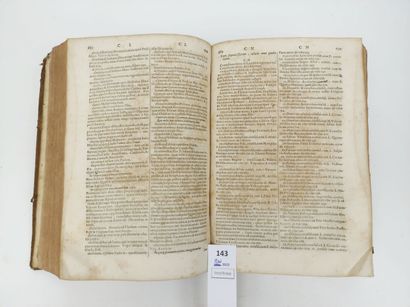 null Dictionarium Historicum Geographicum Poeticum. Un volume grand in-8. Genève,...