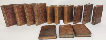 null Ensemble de 13 volumes in-12 et in-8 du XVIIIe siècle (accidents) :

MARQUIS...