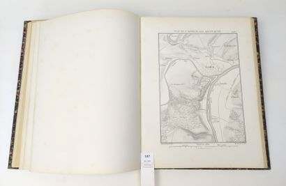 null [NAPOLEON III]. Atlas de l'Histoire de Jules César. Un volume in folio orné...