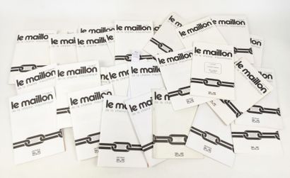null [Franc-Maçonnerie]. Ensemble de 32 numéros de la revue Le Maillon de la Chaîne...
