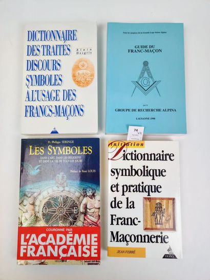 null [Franc-Maçonnerie]. 4 volumes :

SERINGE Philippe. Les Symboles

FERRÉ Jean....