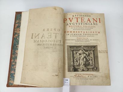 null J. PUTEANI, Augustianini Doctoris Theologia. Commentariorum in summam Theologiae....