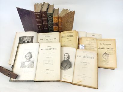 null 11 volumes du XIXe siècle :

COUSIN Victor. Madame de Longueville. 2 volumes....