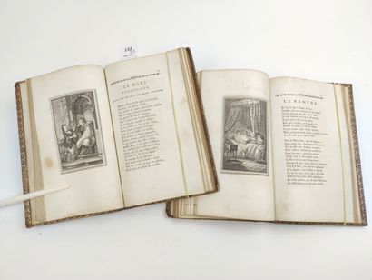 null LA FONTAINE. Contes et Nouvelles en vers de Jean de La Fontaine. 2 volumes in-8...