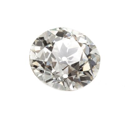 null Bague en platine griffée d'un diamant de 1,63 carat environ. 

A ressertir....